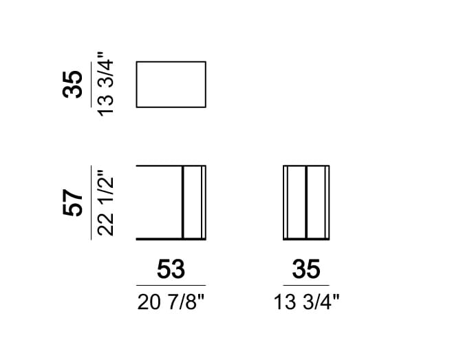 Журнальный столик из нержавеющей стали Arketipo ARCH-00110105 - Вид №3