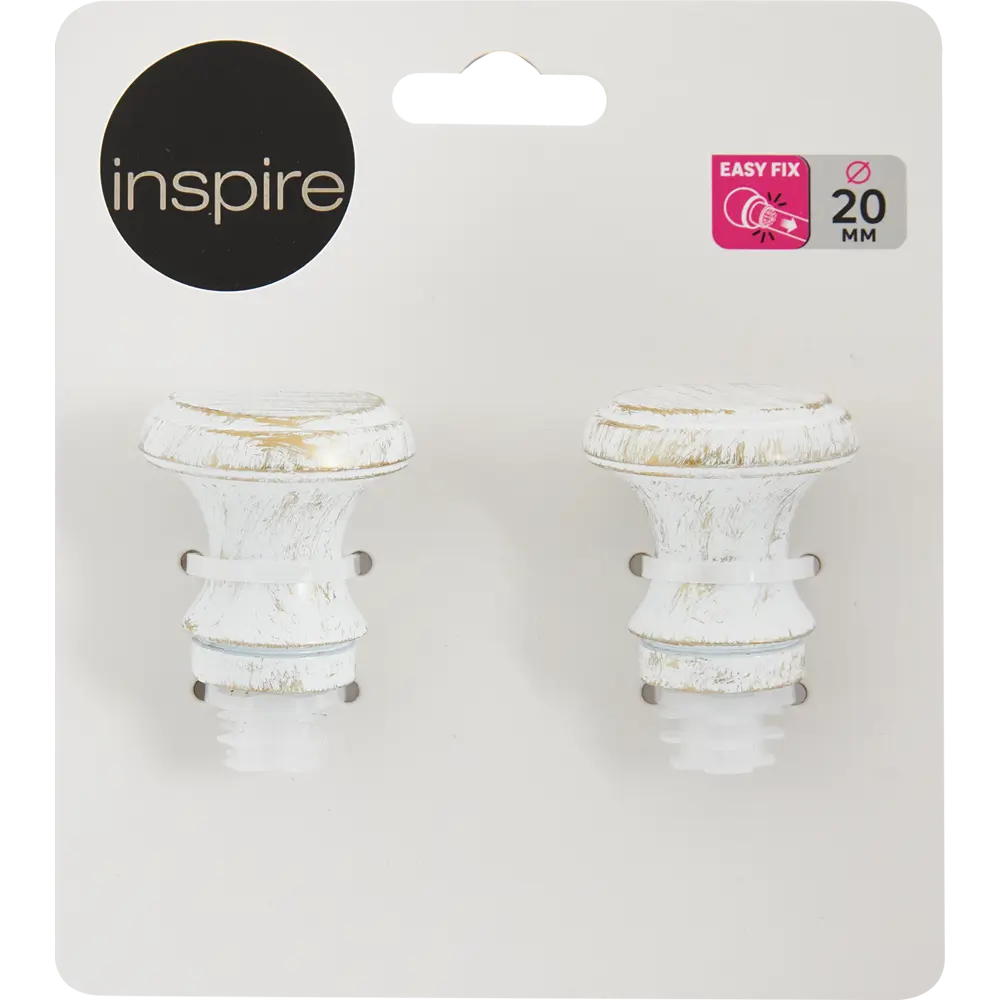 Наконечник Юла Inspire алюминий цвет белый классик 20 см 86421283 STLM-2091072 - Вид №2