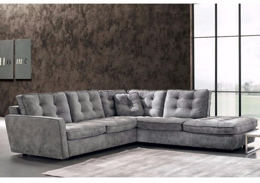 Max Divani Стеганый модульный диван из нубука sun-id-1470107 - Вид №2