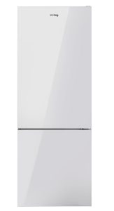 5343188 Холодильник с морозильником   Korting KNFC 71928 GW белый