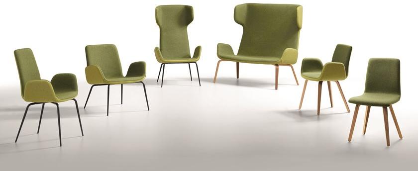 Midj Стул с обивкой и подлокотниками Light sun-id-1481131 - Вид №1