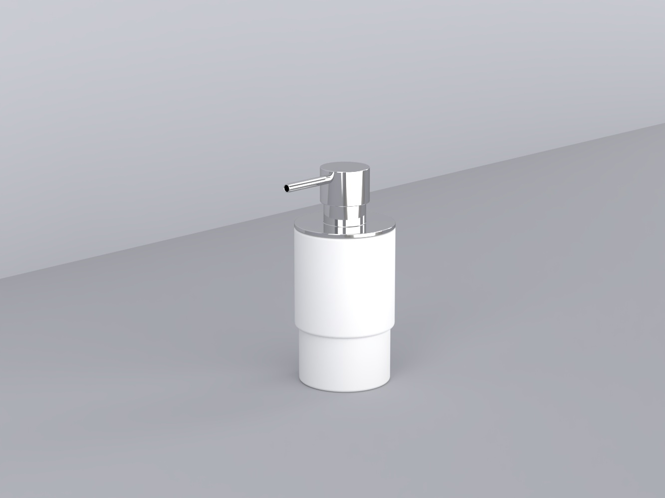 ACDI-CR дозатор LivingTec (стакан-подставка белая, рукоятка в отделке) cielo Аксессуары Ceramica Cielo