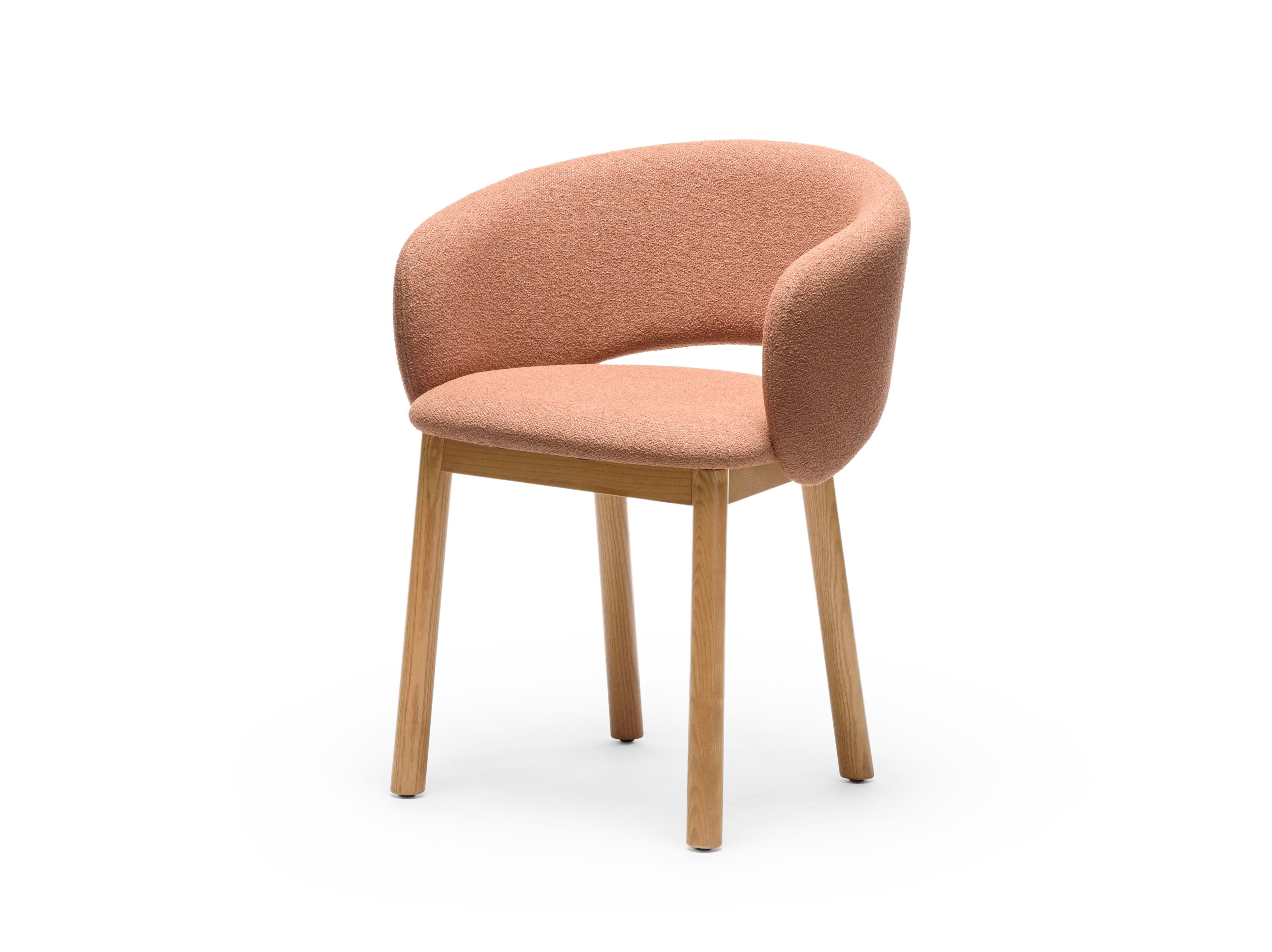 Тканевый стул с подлокотниками CHAIRS & MORE Bel ARCH-00102137