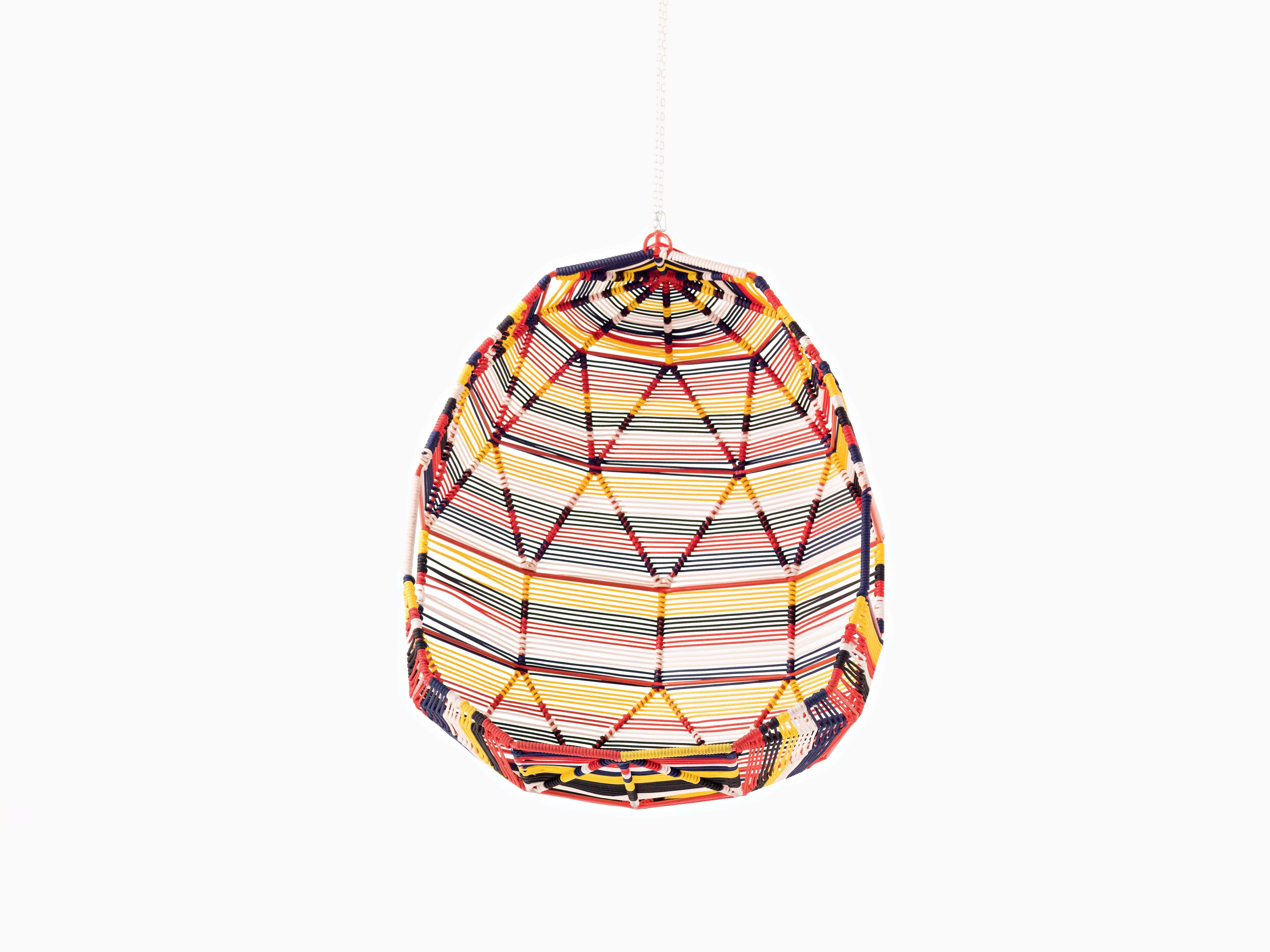 Подвесное сиденье из плетеной инженерно-полимерной проволоки MOROSO Tropicalia ARCH-00016812 - Вид №5