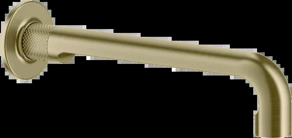 Носик для умывальника 58101 727 Gessi Inciso ЛАТУНЬ МАТОВАЯ PVD