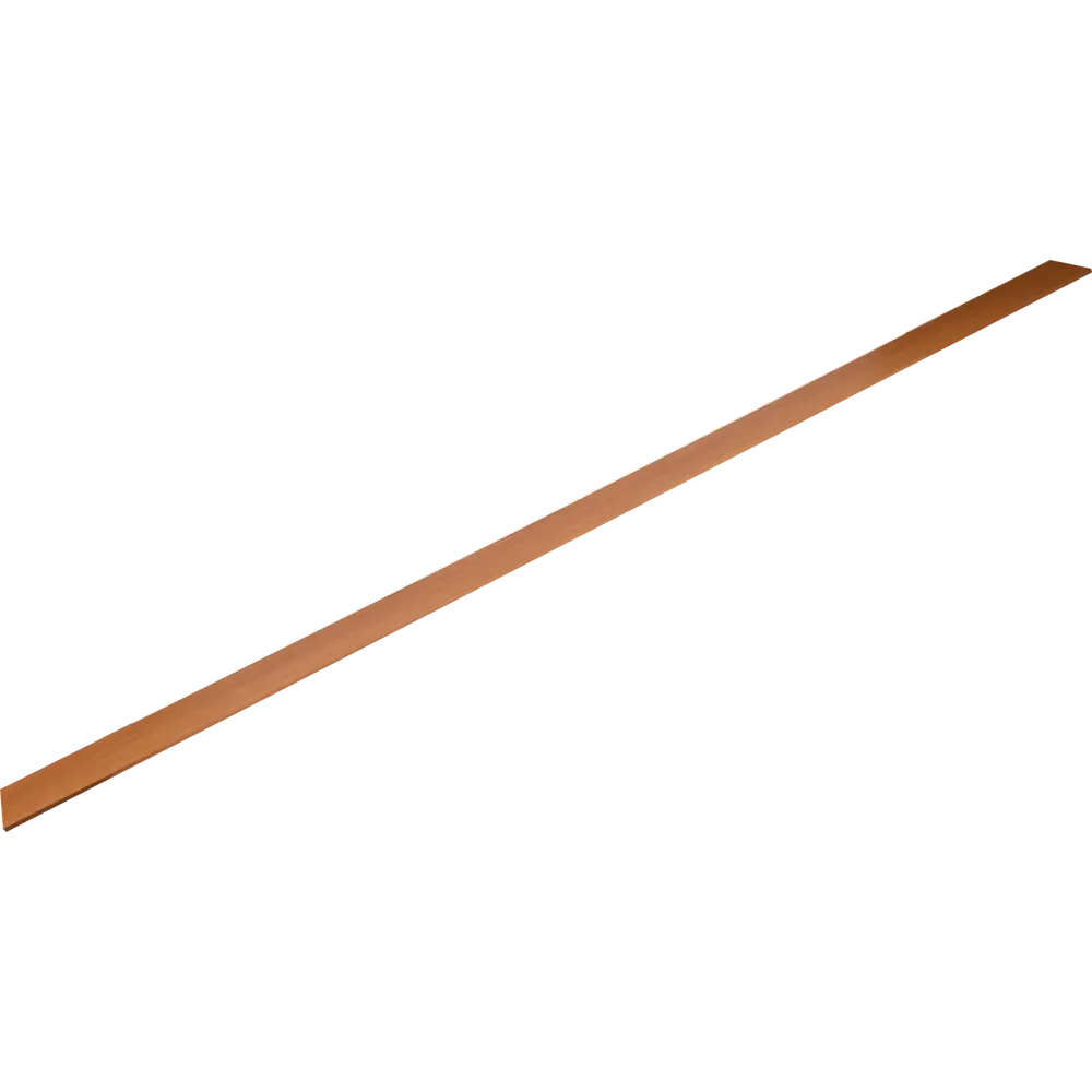 Добор Белеза 2070x100x8 мм финиш-бумага ламинация цвет миланский орех VERDA STLM-2204374 - Вид №2