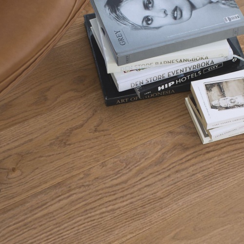 Инженерная доска Boen Noble Barrel 178 Live Natural Ированная С Фаской 2v Дуб Натур с брашью (Текстурированная) 2200х178 мм OOEF4KFD - Вид №6