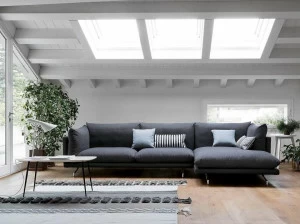 Dall'Agnese Диван из ткани с шезлонгом