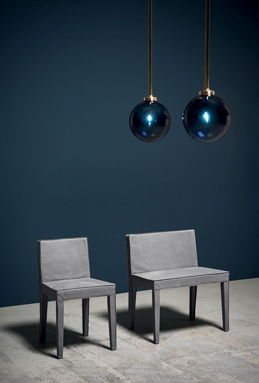 BAXTER Мягкое кожаное кресло Oslo sun-id-1374305 - Вид №1