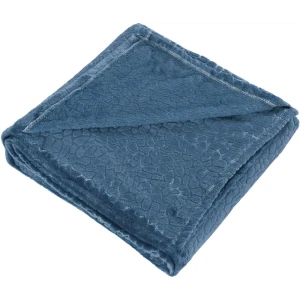 Плед Murmansk 140x200 см велсофт цвет синий