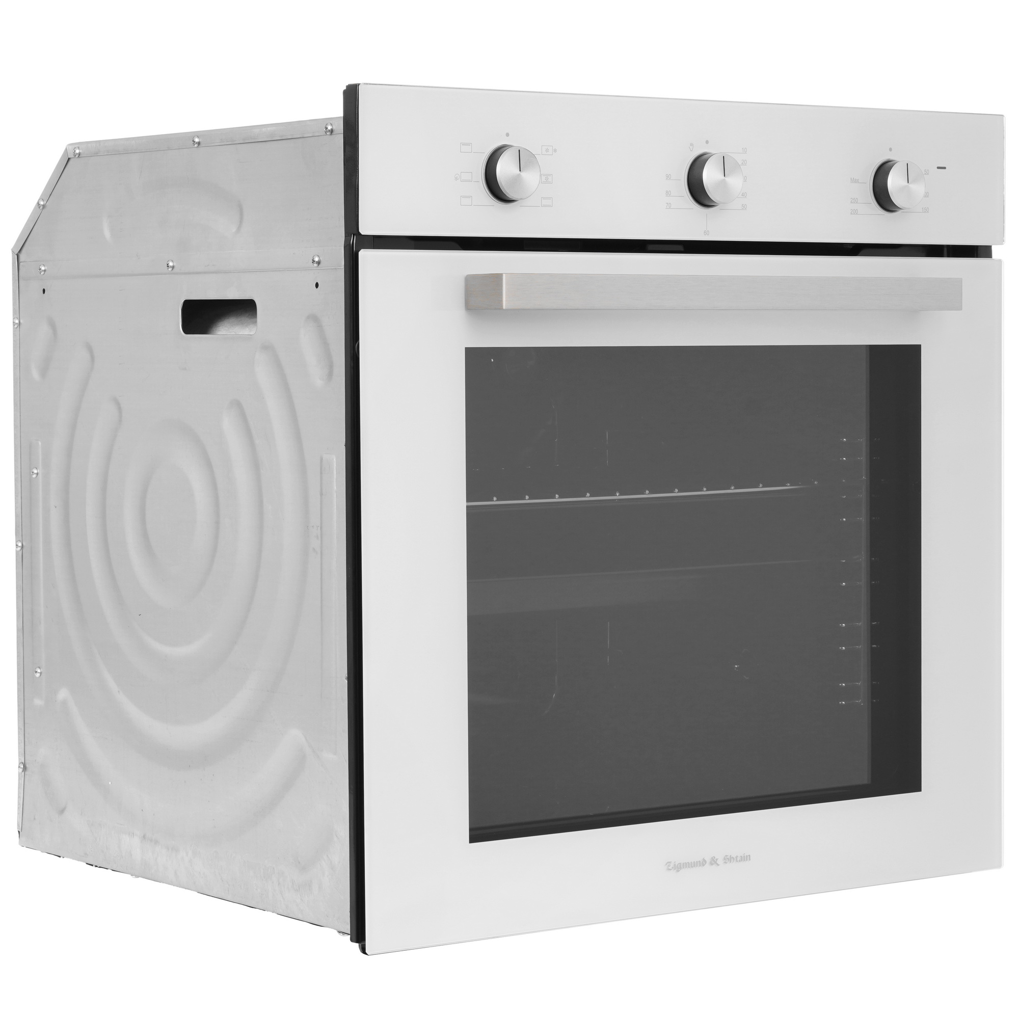9909733 Электрический духовой шкаф Zigmund & Shtain E 151 W белый STDN-0140878 - Вид №1
