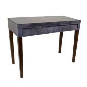 Туалетный столик с ящиками серый Dark Grey Shagreen RVASTLEY PUSHA 060959 Серый