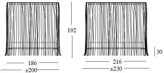 edra Кровать с балдахином с балдахином из ниток рафия Cabana Cbnb50 - Вид №5