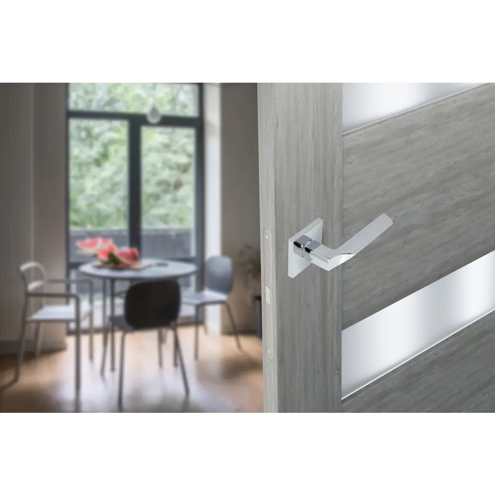 EDSON Дверные ручки EDS-164Н-Q2 хром для межкомнатных дверей 85168444 STLM-0059329 - Вид №7