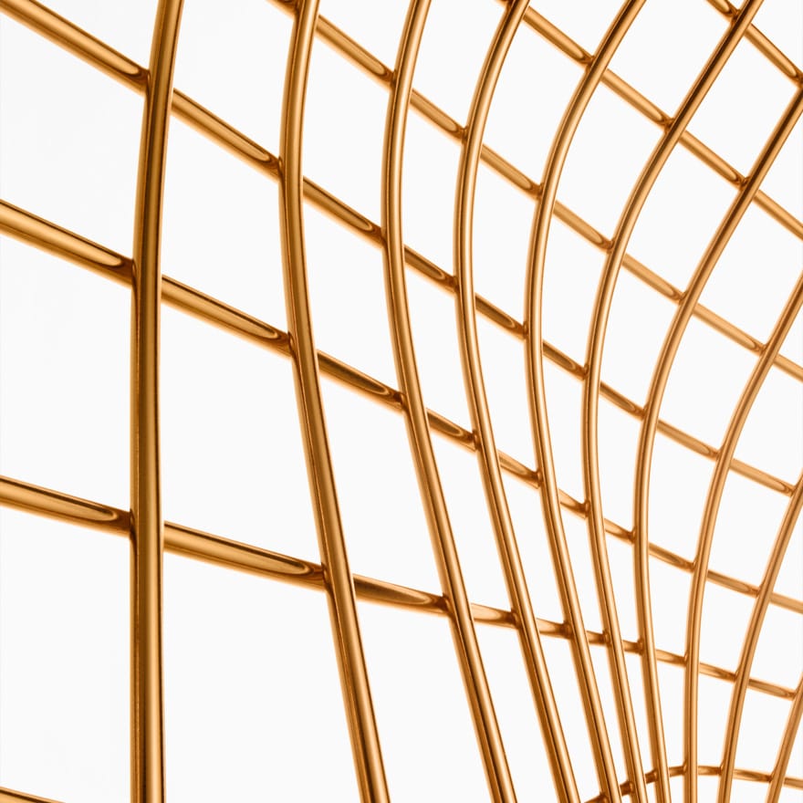 Стальное кресло с мягким сиденьем Knoll Bertoia ARCH-00010678 - Вид №5