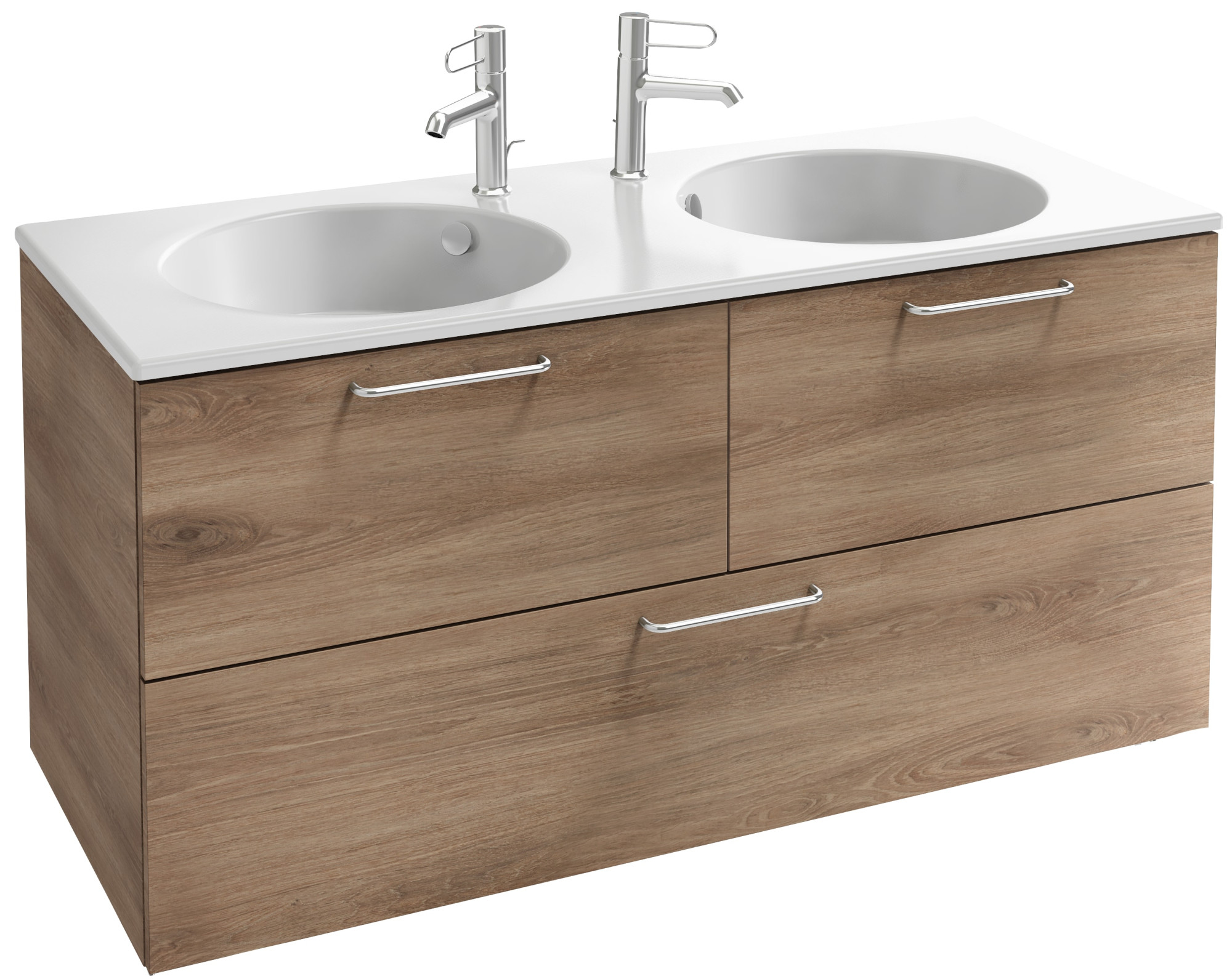 EB2545-R5-M90 Тумба под столешницу 120 см, 3 ящика, хромированная ручка JACOB DELAFON ODÉON RIVE GAUCHE ODEON RIVE GAUCHE