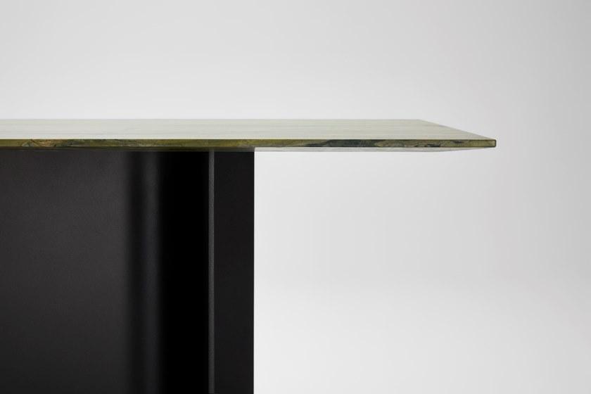 Ross Gardam Прямоугольный стол из алюминия и кварцита Breeze Bd01 - Вид №4