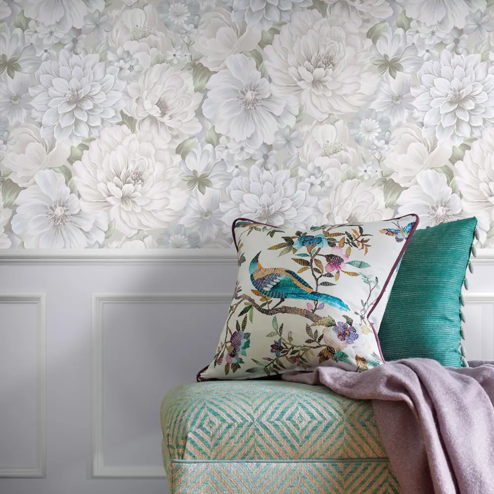 Erismann Laure - флизелиновые обои нежно-розового оттенка для уютного интерьера 89372661 Laura STLM-0820713 - Вид №4