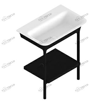 8MP304NENE Консоль с умывальником Kos by Zucchetti Morphing