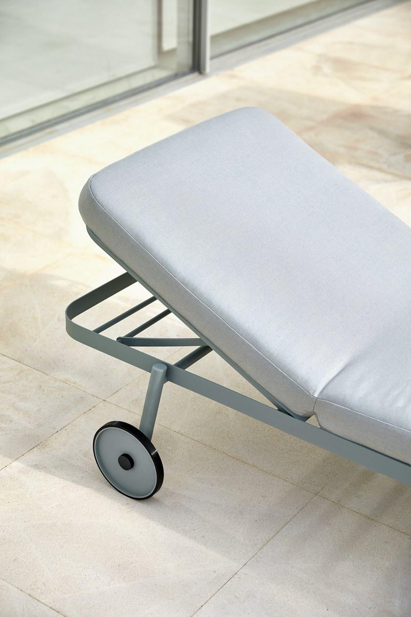 MUSOLA Садовый шезлонг штабелируемый на колесиках Nao sun-id-1380407 - Вид №1