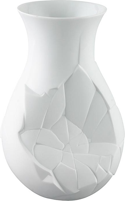 72548 Rosenthal Ваза Rosenthal Стадии 26см, фарфор, белая, матовая, п/к Фарфор 