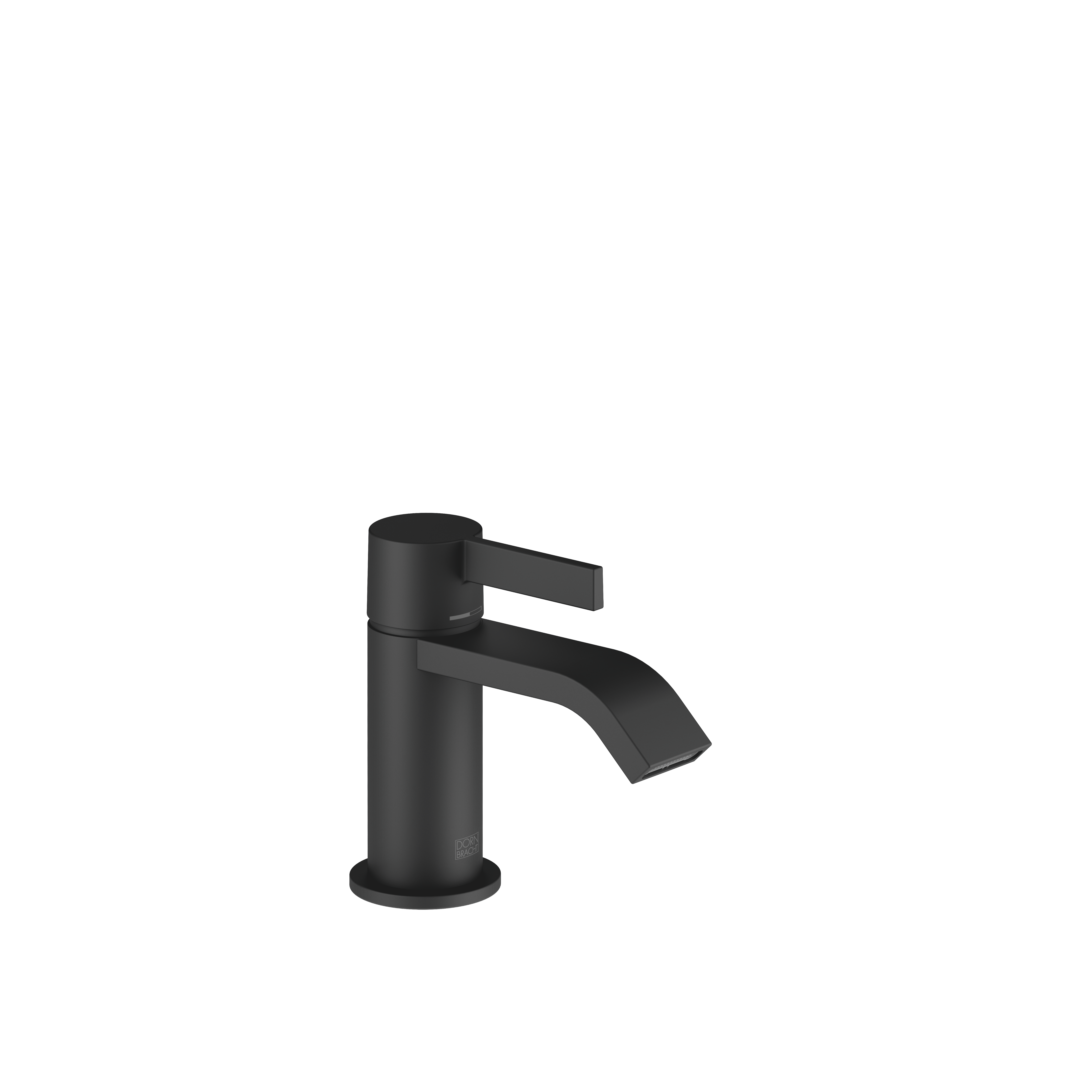 IMO Смеситель для раковины, однорычажный, без донного клапана - матовый черный 33525671-33 DornBracht