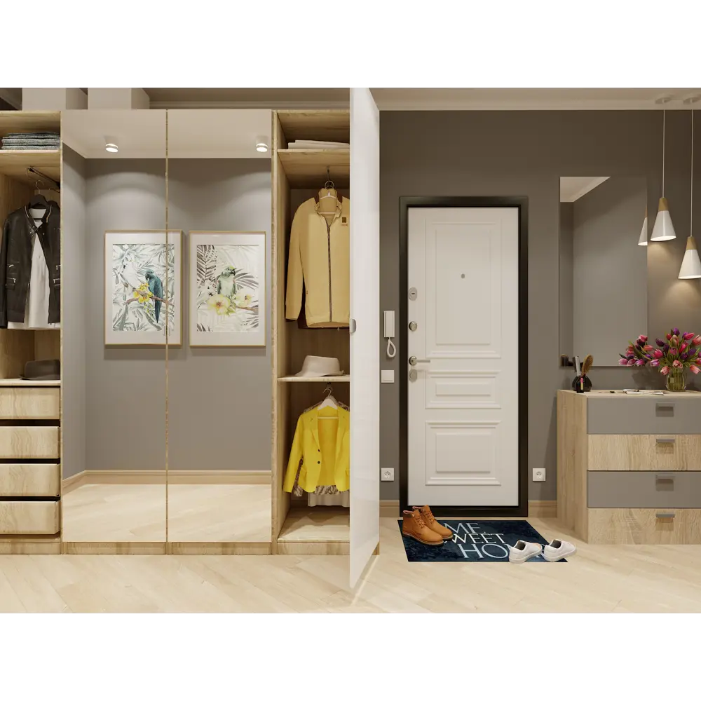 Фасад для комода 79.6x22x1.6 см ЛДСП цвет графит 82034312 STLM-2155610 Santreyd  - Вид №3