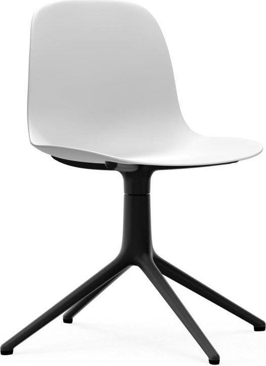 606010 Стул Swivel 4L Black Alu White Normann Copenhagen Form
