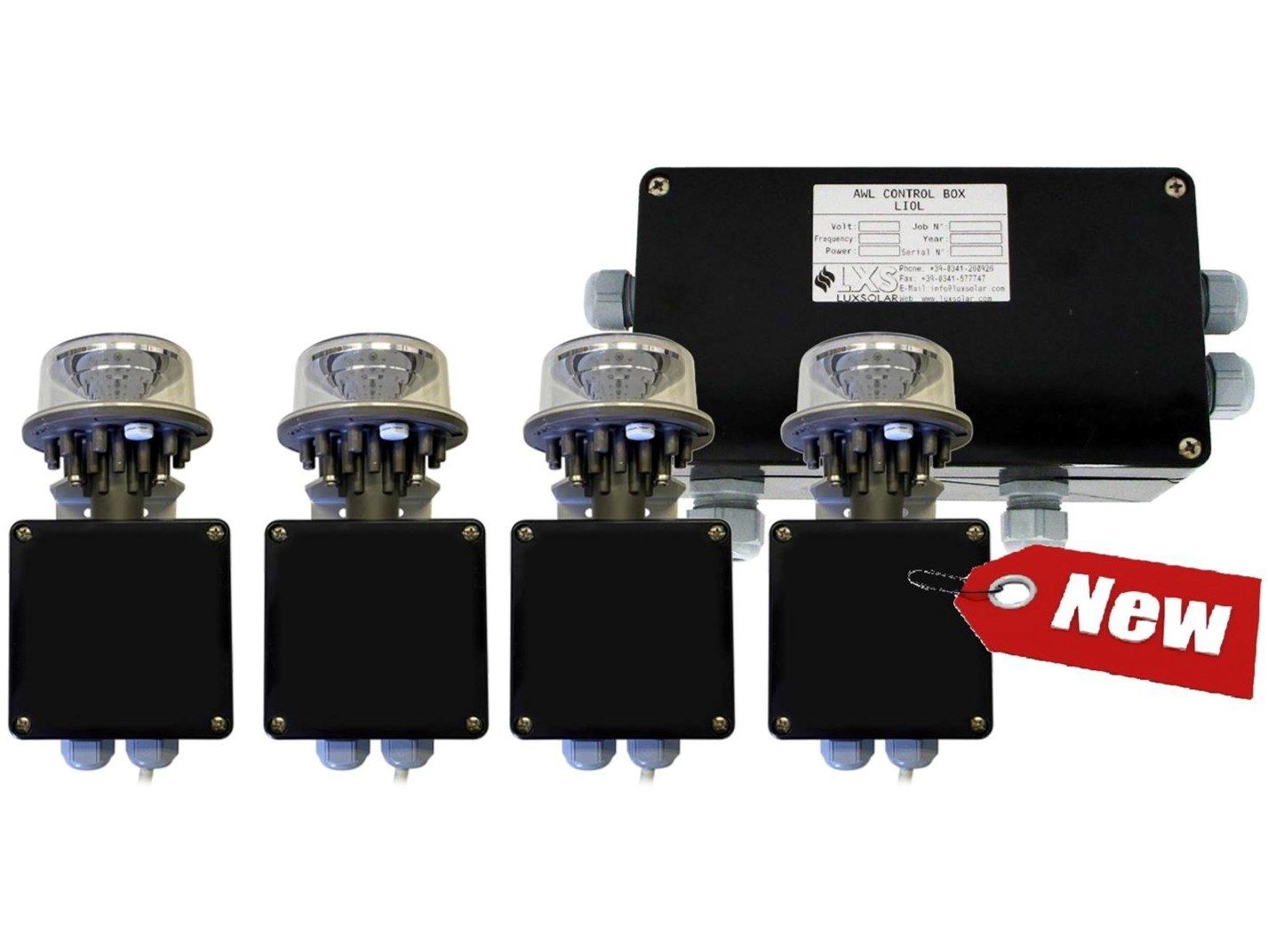 Светодиодный сигнализатор препятствий на лету LUXSOLAR L810-LXS-CB ARCH-00100625 - Вид №1