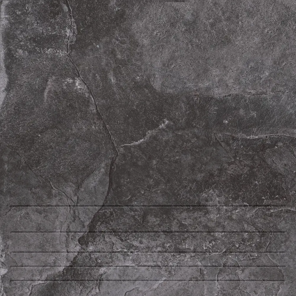 Керамин Касл Рок - клинкерная ступень с прямыми краями графитового оттенка 89411858 STLM-1572568