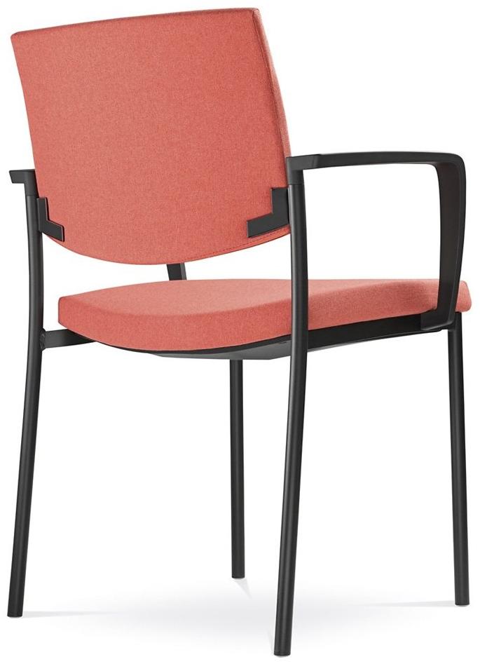 LD Seating Стул для конференций штабелируемый с подлокотниками Seance art 193 br - Вид №1