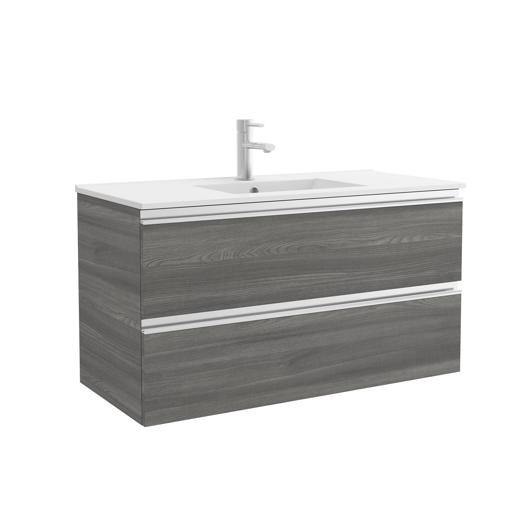 26641 SALGAR Мебель для умывальника SPIRIT 1000 2 металлических ящика ALSACIA 997 x 540 x 450 мм Эльзасия - Вид №1