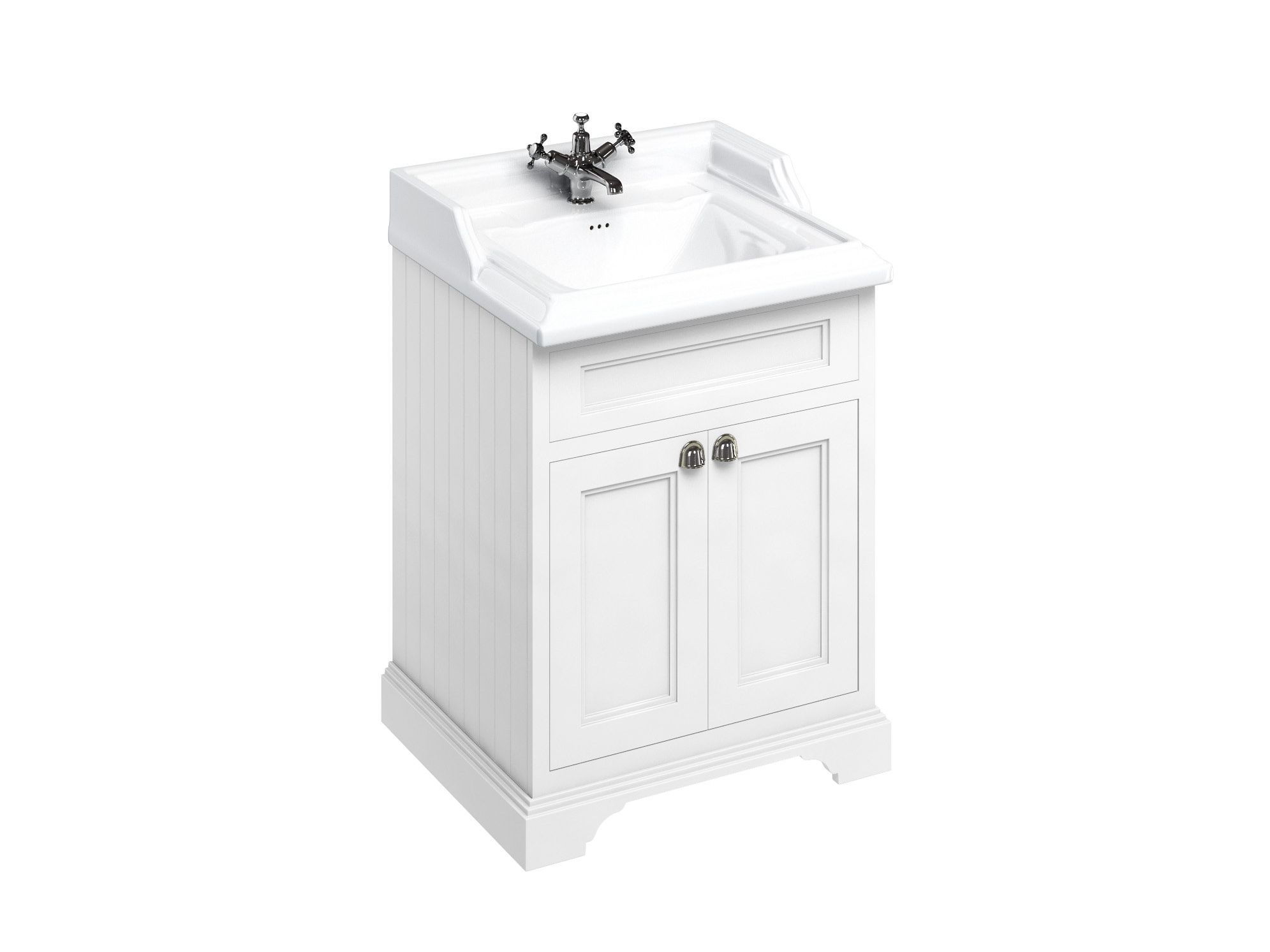 Деревянный напольный умывальник с дверцами Burlington Классическая ARCH-00022690 - Вид №7