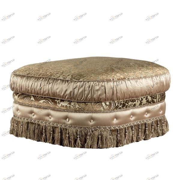 Пуф VIVALDI светло-коричневый UNICO ДИЗАЙНЕРСКИЕ 248983 Коричневый;бежевый 