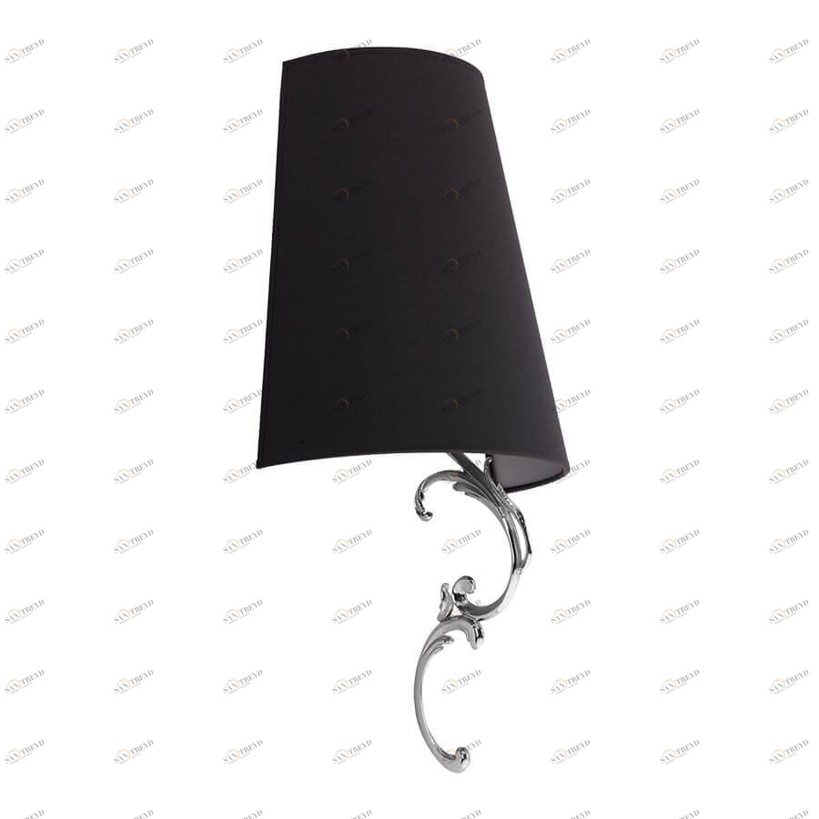 Бра настенное черное Kutek Mood Flor FLO-K-1(N) KUTEK FLOR 00-3929623 Черный