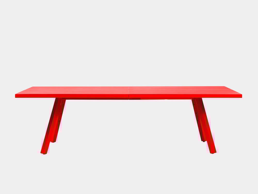 Одноцветный крытый прямоугольный стол для пинг-понга RS Barcelona YOU AND ME ARCH-00086608 - Вид №136