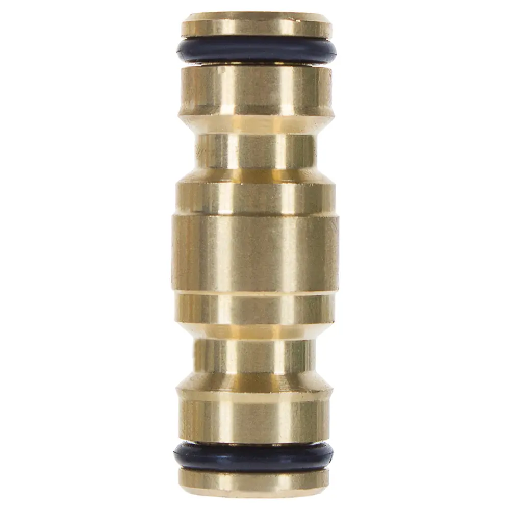 Латунный двойник BOUTTE для шланговых соединений 1/2-3/4 дюйма 15449311 STLM-0005799 - Вид №2