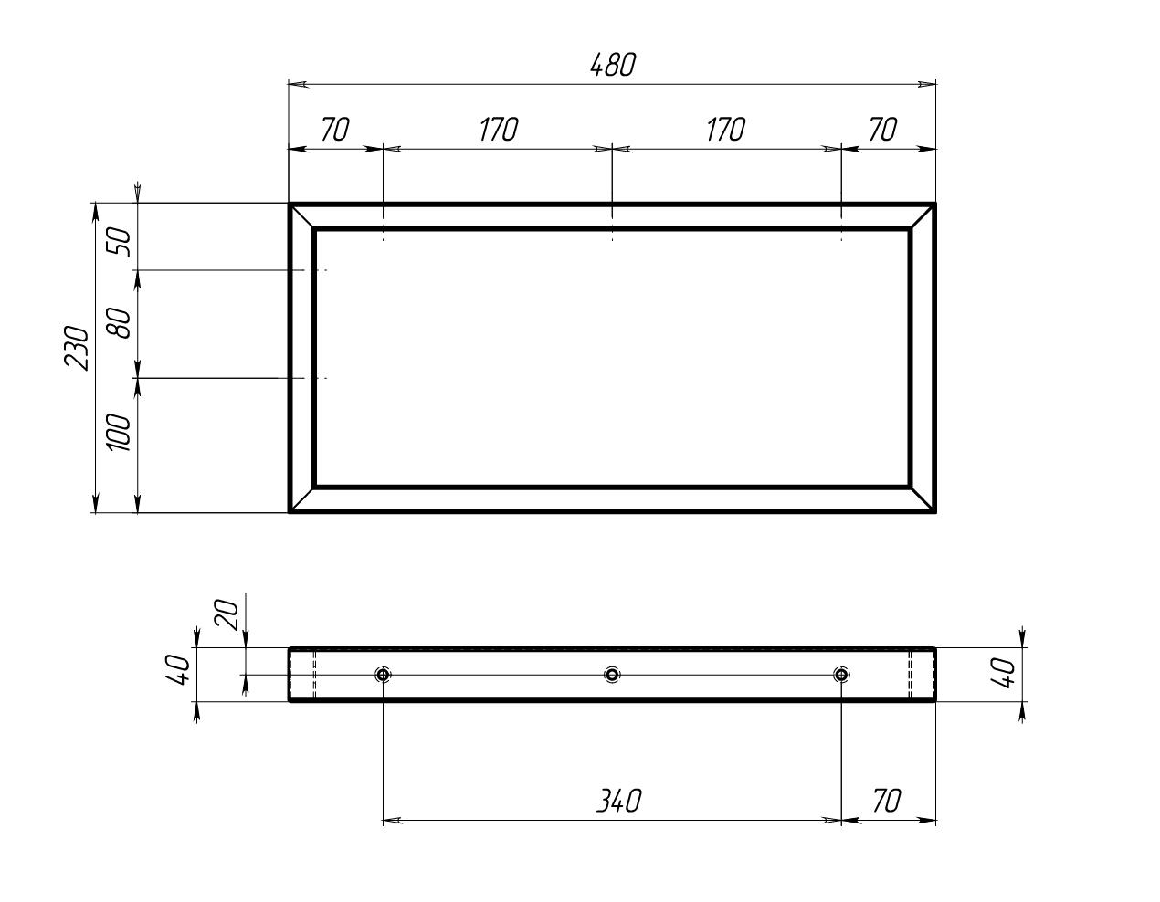 У85831 Столешница GRUNGE LOFT 90 Дуб Вотан 1 Marka GRUNGE LOFT  - Вид №4
