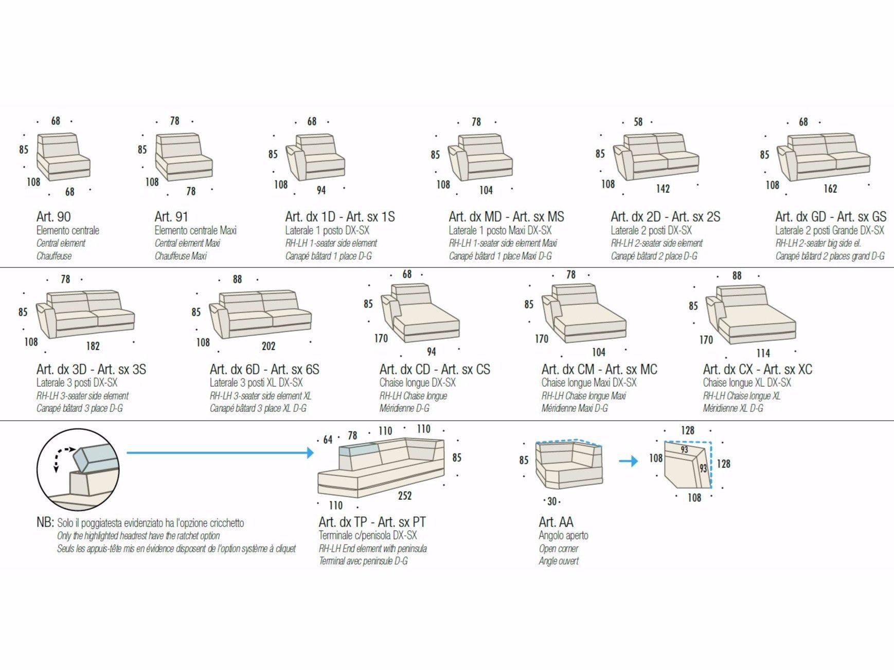Бархатный угловой диван Felis Softliving ARCH-00095494 - Вид №3