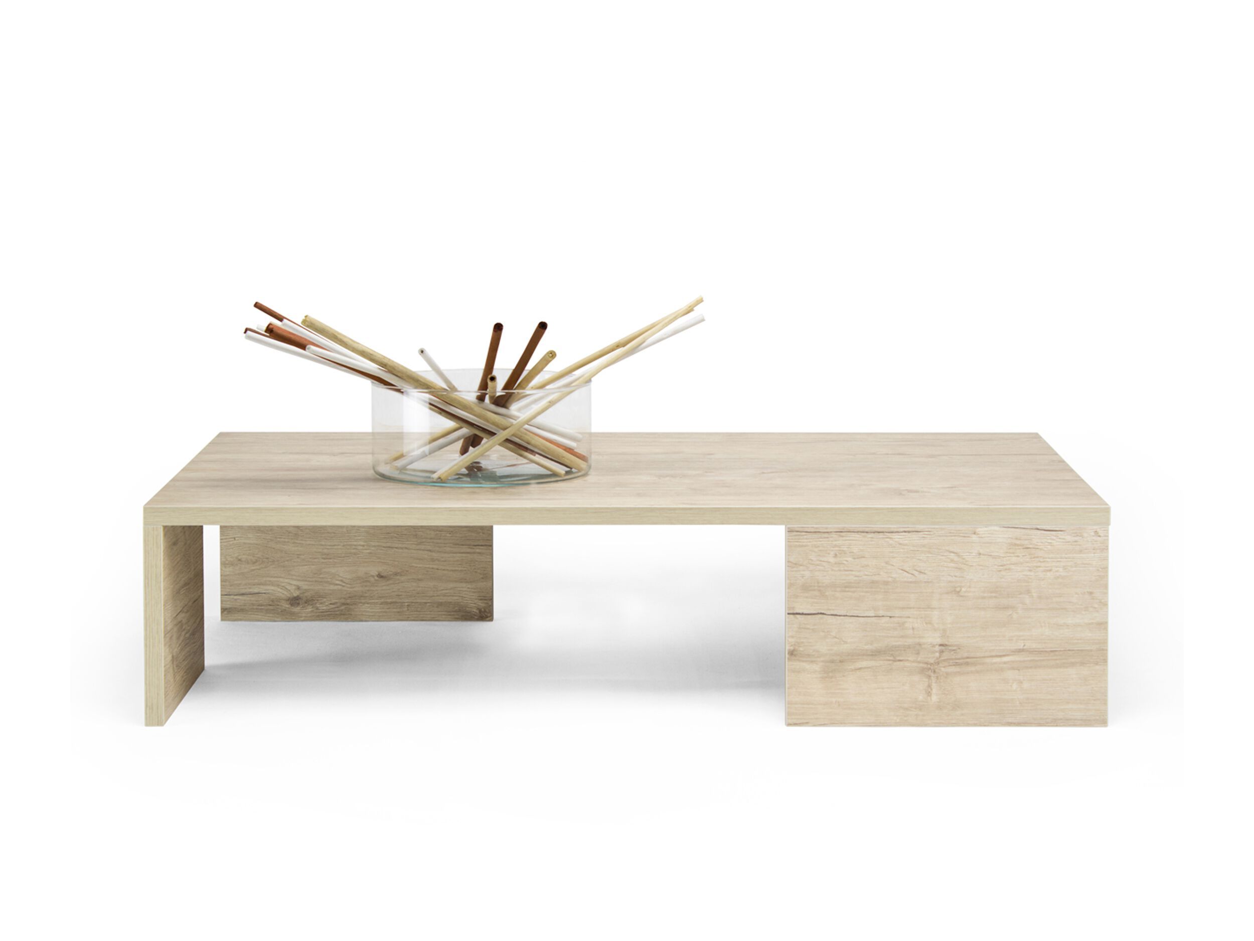 Низкий прямоугольный журнальный столик из меламиновой ткани Mobili Fiver Rachele ARCH-00088379 - Вид №9