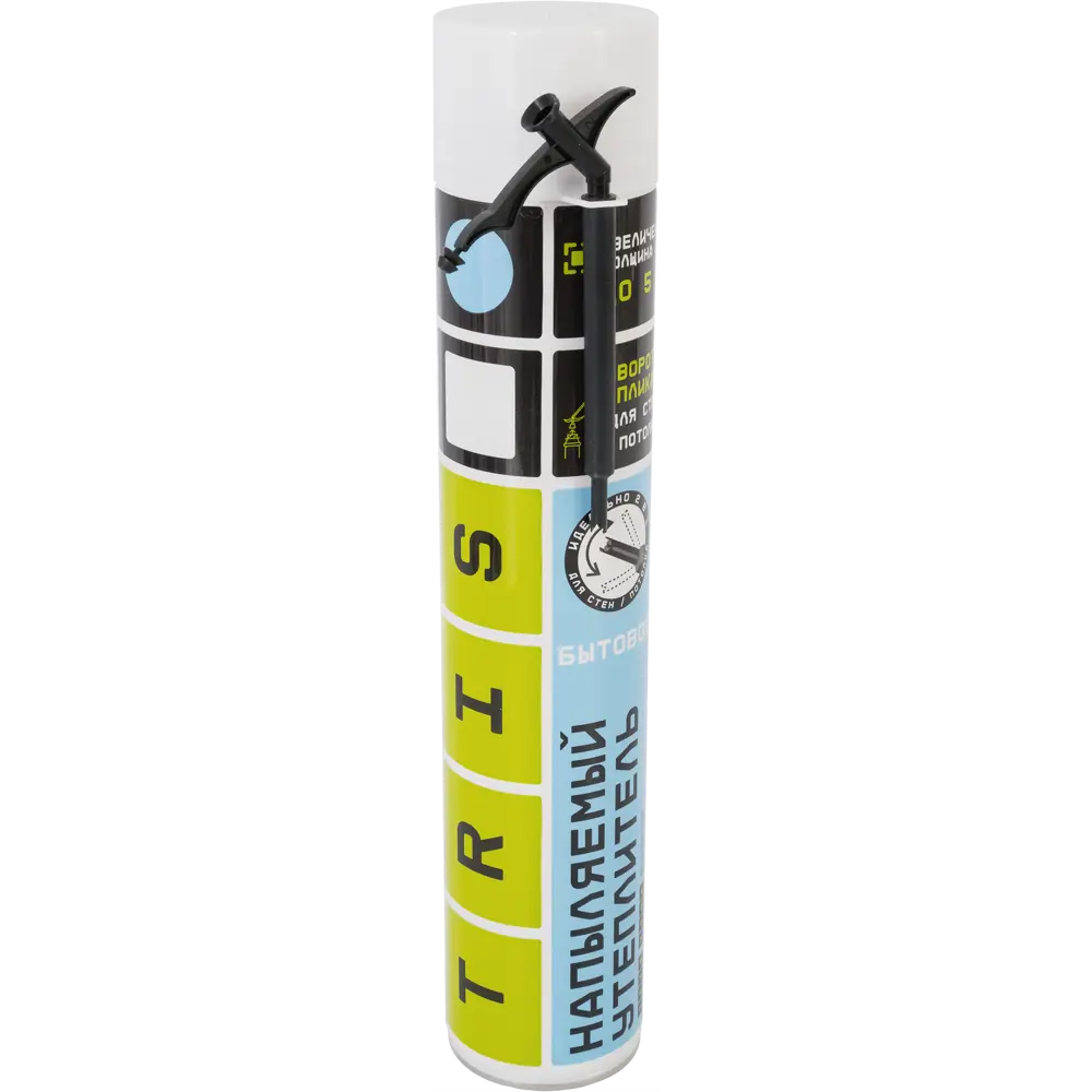 Напыляемый утеплитель бытовой Tris выход пены 50 л 1000 мл STLM-2112752
