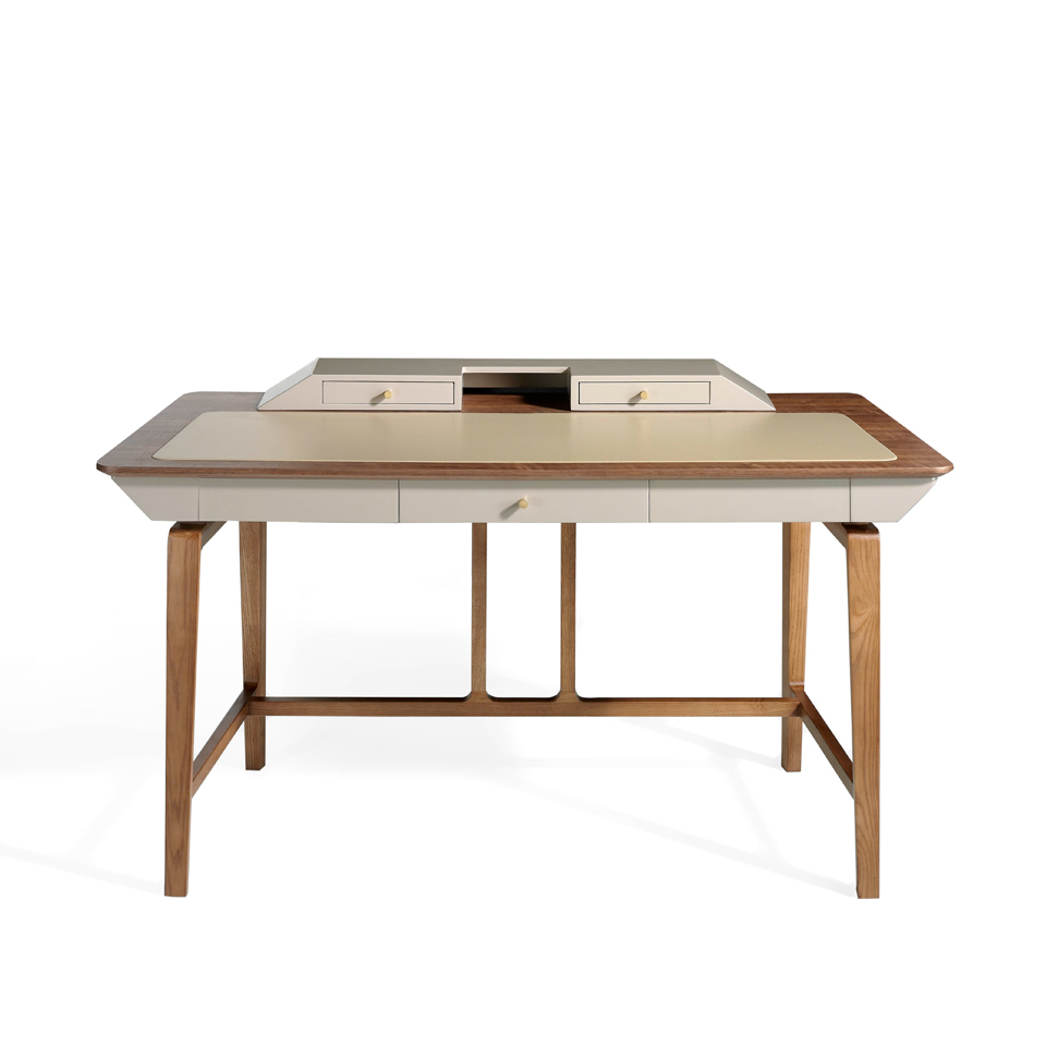 Письменный стол с ящиками деревянный BRT1701-2 от Angel Cerda ANGEL CERDA  288780 Коричневый  - Вид №9