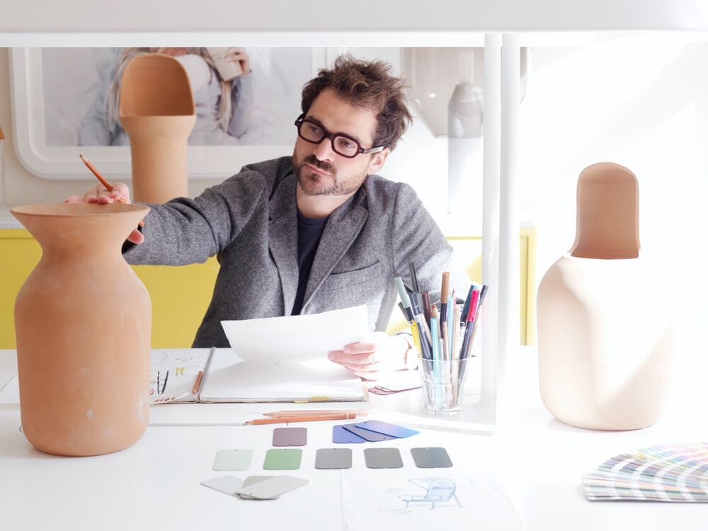 Низкий терракотовый садовый горшок BD Barcelona GARDENIAS N.1 ARCH-00098568 - Вид №8