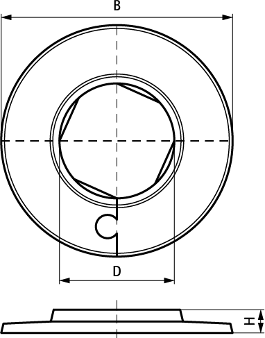 0671428 Монтажные профиля BIS Заглушки декоративные облицовка трубопроводов WALRAVEN  - Вид №1