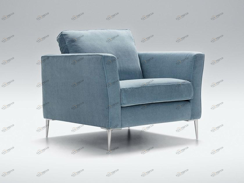 Sits Кресло с обивкой из ткани с подлокотниками Caprice sun-id-1416846