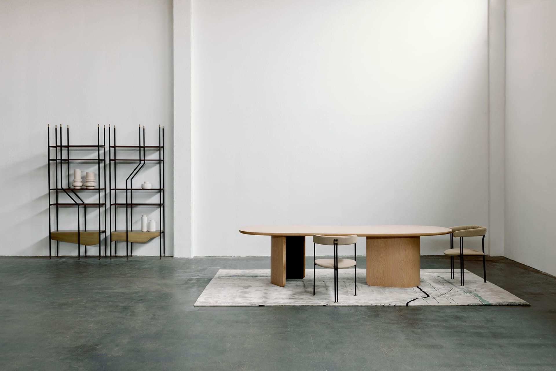 Овальный дубовый обеденный стол Greenapple Armona ARCH-00079882 - Вид №1