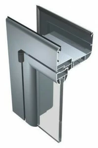 ALUK Group Распашная стеклянная дверь