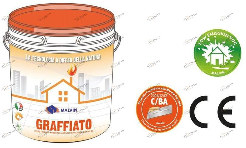 malvin Кварцевое акриловое минеральное покрытие против водорослей sun-id-1438595