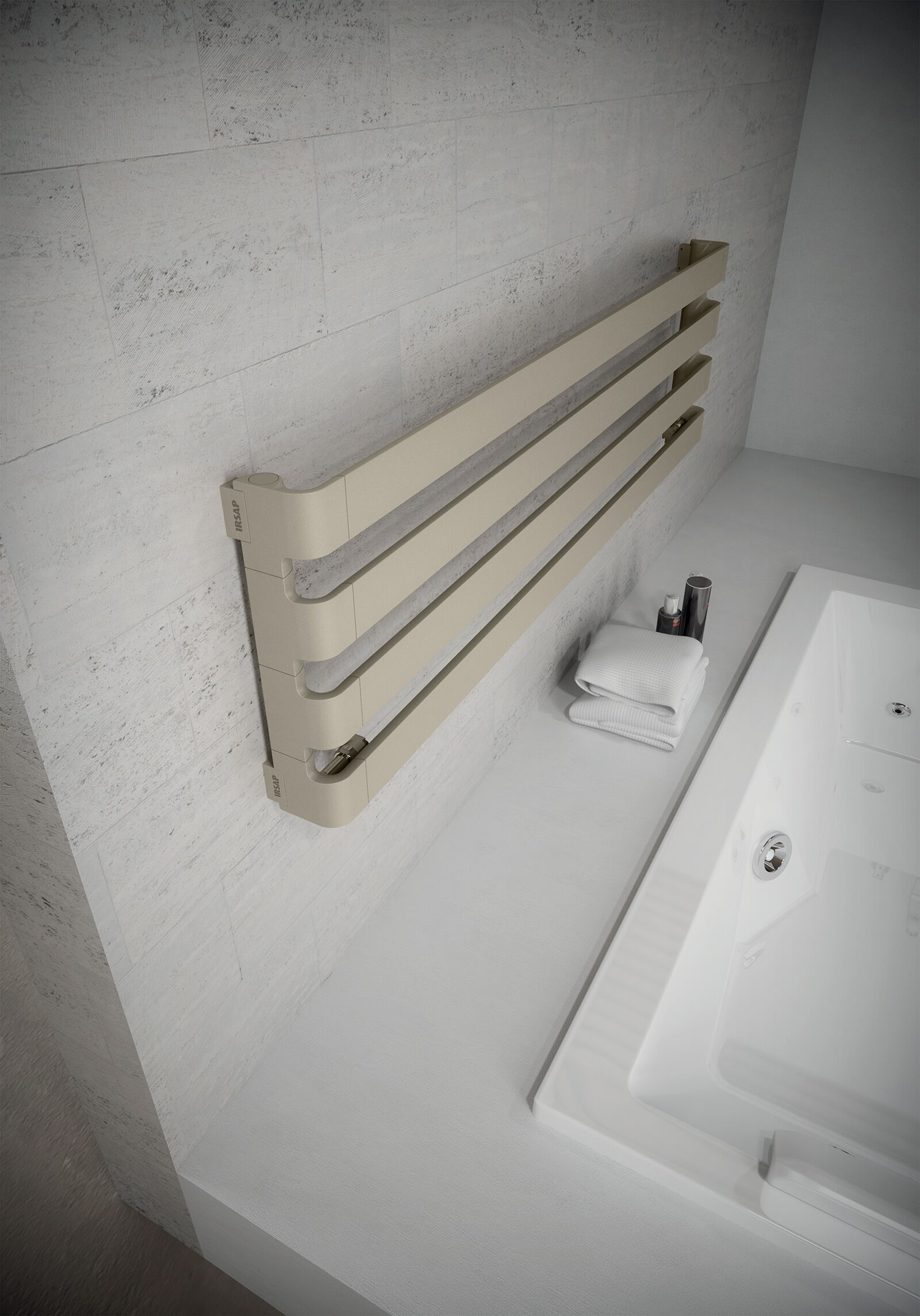 Алюминиевый горизонтальный мебельный радиатор Irsap ARCH-00128889 - Вид №2