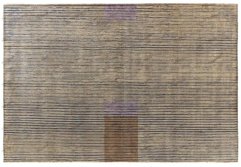 Mohebban Коврик из вискозы ручной работы Lines sun-id-1354906